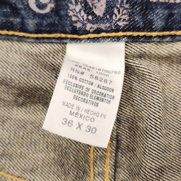 Sears & Roebuck Slim Straight Jeans 36 x 30 - Picture 10 of 10